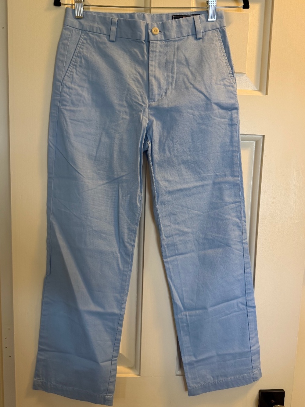 Vineyard Vines boys 14 light blue khakis